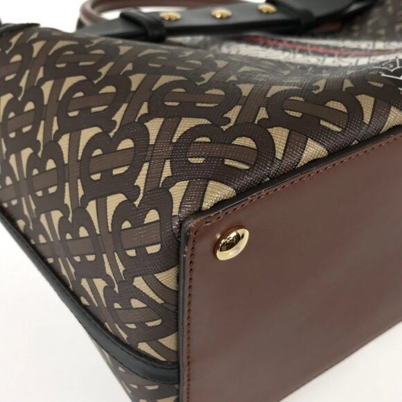 BURBERRY Monogram stripe Hand bag - Picture 3 of 16